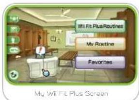 NINTENDO Wii Fit Plus (Wii) - My Wii Fit Plus Home - 1