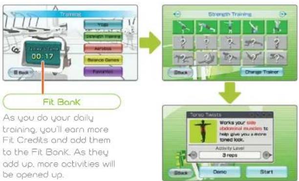 NINTENDO Wii Fit (Wii) - Start Training - 1