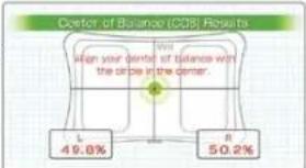 NINTENDO Wii Fit (Wii) - Centre de gravité et IMC - 1