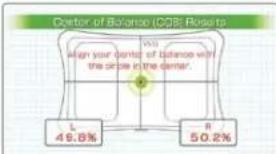 NINTENDO Wii Fit (Wii) - Center of Balance and BMI - 1