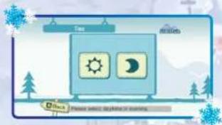 NINTENDO We Ski (Wii) - Select the Time of Day - 1