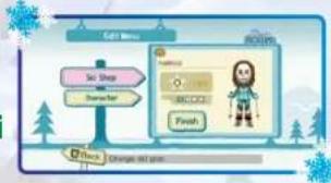 NINTENDO We Ski (Wii) - ENREGISTREMENT DU SKIEUR (EN UTILISANT UN Mii) - 1