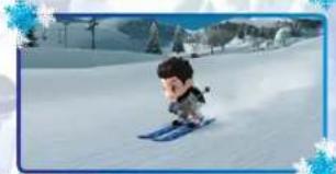NINTENDO We Ski (Wii) - Crouching Turn - 1