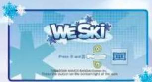 NINTENDO We Ski (Wii) - AT THE TITLE SCREEN - 1