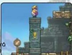 NINTENDO Wario Land Shake It! (Wii) - Pilar arriba y abajo - 1