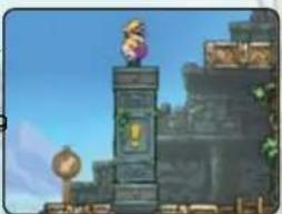 NINTENDO Wario Land Shake It! (Wii) - Colonnes haut / Bas - 1