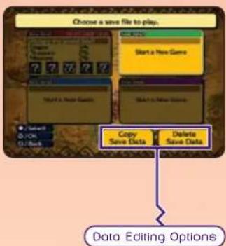 NINTENDO Wario Land Shake It! (Wii) - Selecting Save Data - 1