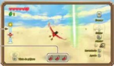 NINTENDO The Legend of Zelda Skyward Sword (Wii) - indicador de aleteo - 1