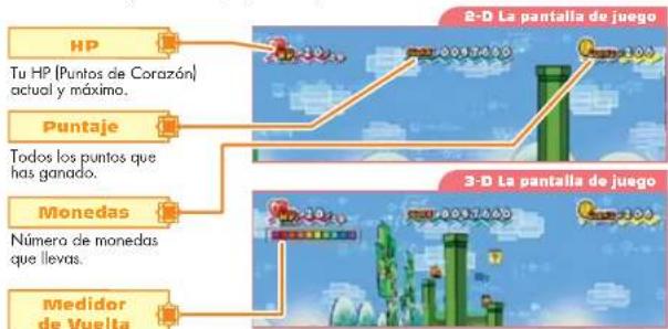 NINTENDO Super Paper Mario (Wii) - La pantalla de juego - 1