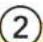 NINTENDO Super Paper Mario (Wii) - Bouton - 1