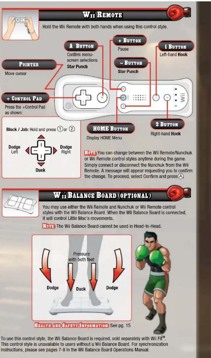 NINTENDO PunchOut!! (Wii) - CONTENTS - 3