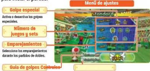 NINTENDO New Play Control! Mario Power Tennis (Wii) - Pista normal - 2