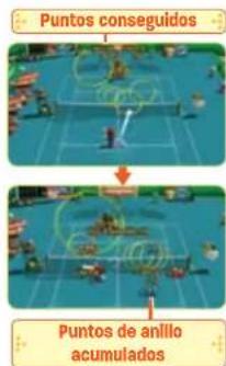 NINTENDO New Play Control! Mario Power Tennis (Wii) - Tiro al anillo - 1