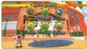 NINTENDO New Play Control! Mario Power Tennis (Wii) - Menú principal - 1