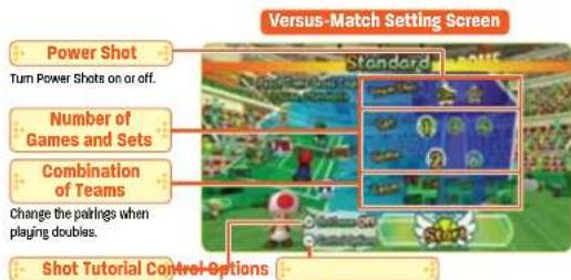 NINTENDO New Play Control! Mario Power Tennis (Wii) - Standard Court - 2