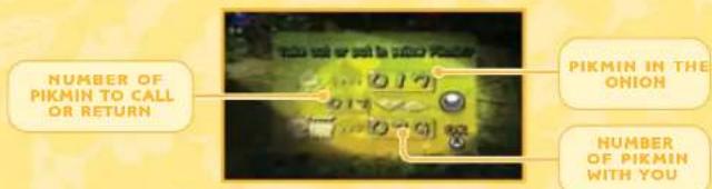 NINTENDO New Play Control! Pikmin (Wii) - CALLING PIKMIN FROM ONIONS / RETURNING - 1