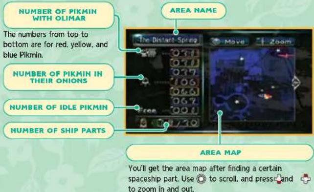NINTENDO New Play Control! Pikmin (Wii) - OLIMAR'S MONITOR - 1