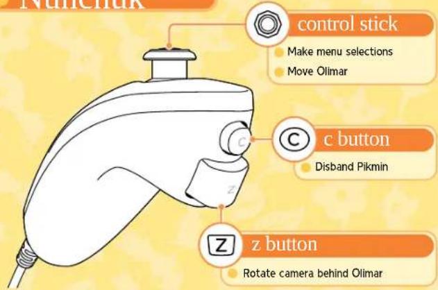 NINTENDO New Play Control! Pikmin (Wii) - CONTROLS - 1