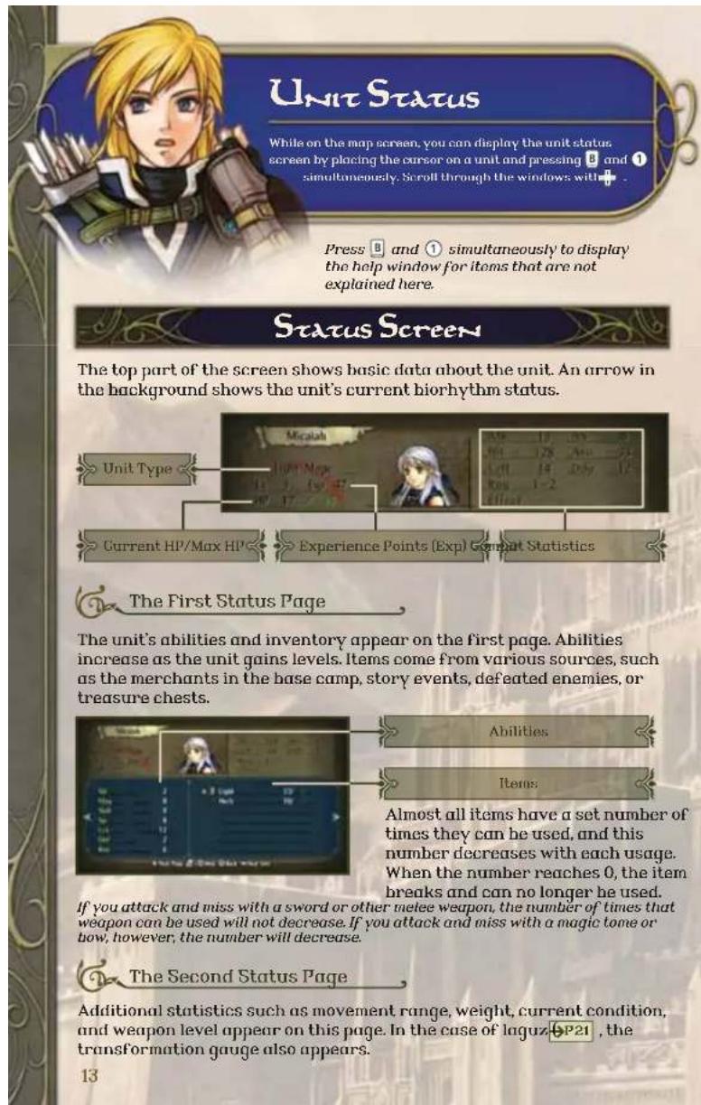 NINTENDO Fire Emblem Radiant Dawn (Wii) - RECOVERING HP - 2