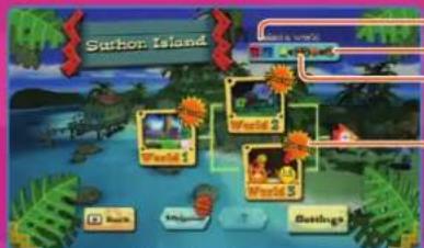 NINTENDO FlingSmash (Wii) - SELECT A WORLD - 1
