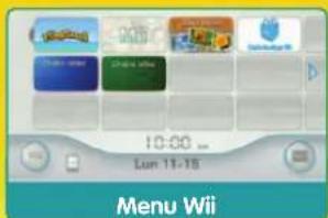 NINTENDO FlingSmash (Wii) - Insérez le disque de jeu FlingSmash dans la fente de chargement de la console Wii et celle-ci s'allumera. - 4