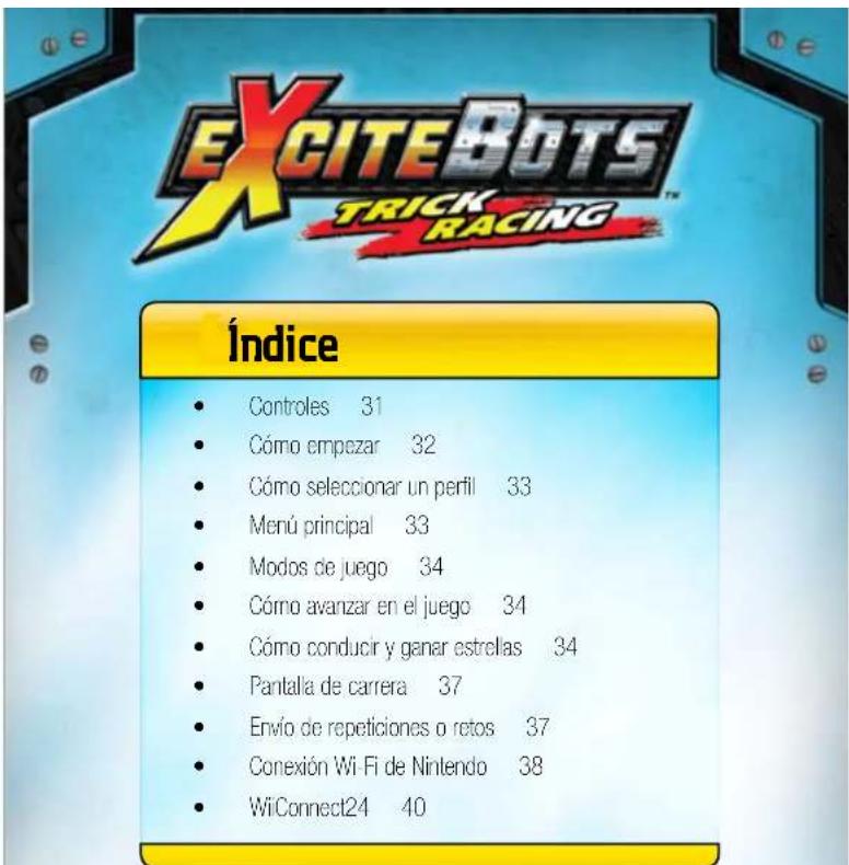 NINTENDO Excitebots Trick Racing (Wii) - DOLBY. PRO LOGIC II - 1