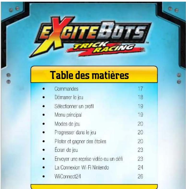 NINTENDO Excitebots Trick Racing (Wii) - INFORMATIONS LÉGALES IMPORTANTES - 1