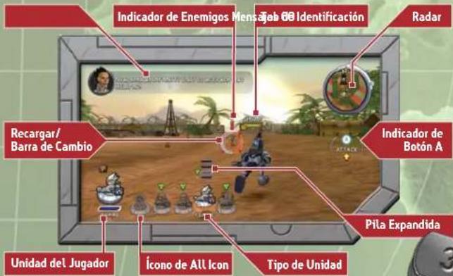 NINTENDO Battalion Wars 2 (Wii) - SELECCIONANDO A TODAS LAS UNIDADES - 2