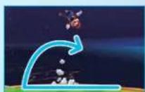 NINTENDO Super Mario Galaxy (Wii) - Salto lateral - 1
