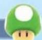 NINTENDO Super Mario Galaxy (Wii) - I-Up mushroom - 1
