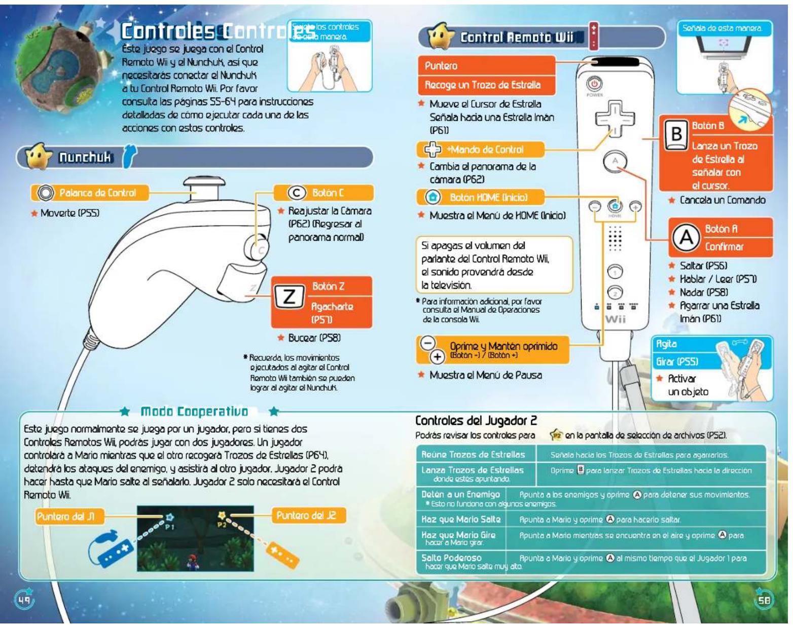 NINTENDO Super Mario Galaxy (Wii) - ACTUALIZATION DEL MENU DE SISTEMA - 1