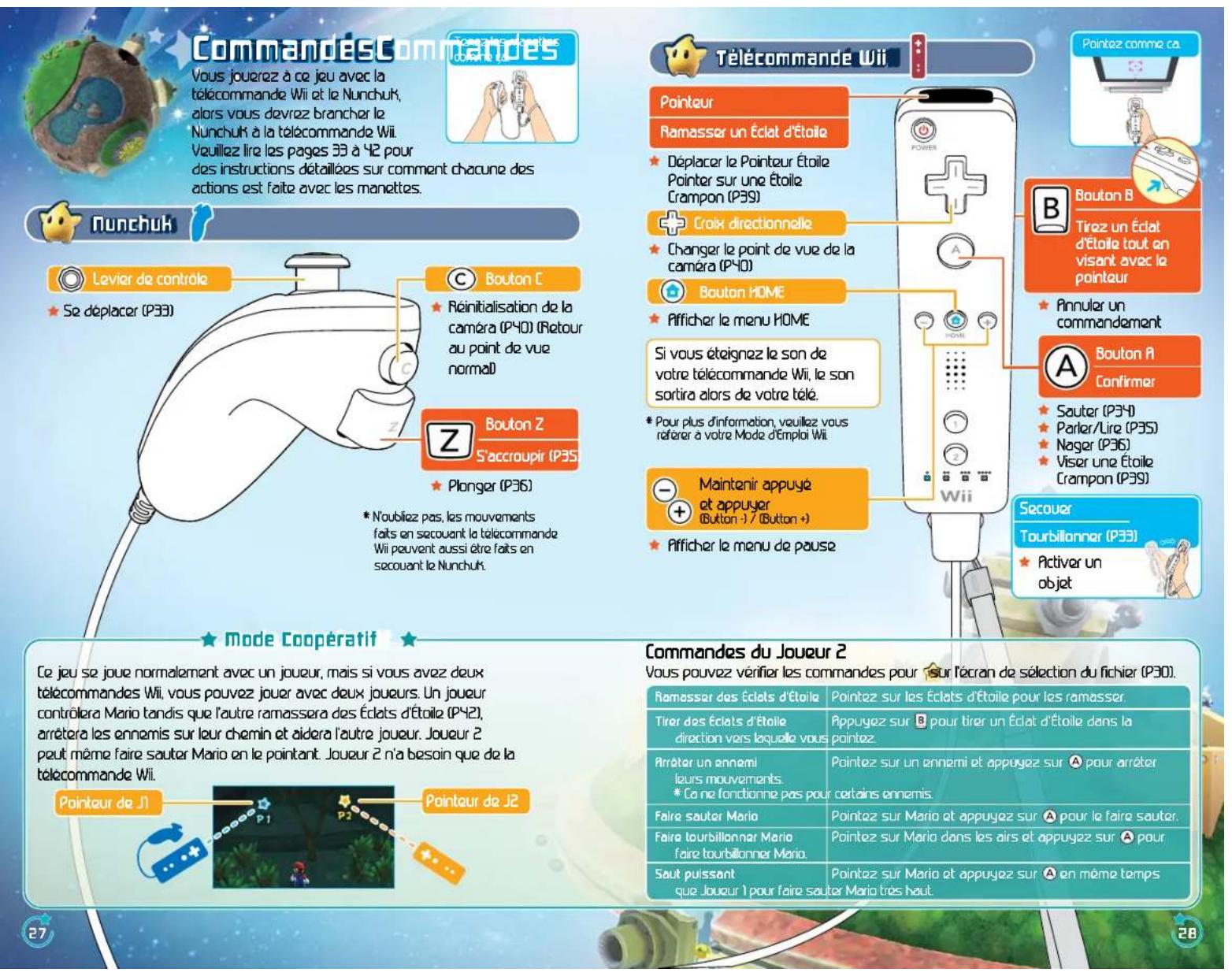 NINTENDO Super Mario Galaxy (Wii) - MISE A JOUR DU MENU DU SYSTEME - 3