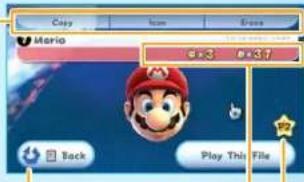 NINTENDO Super Mario Galaxy (Wii) - Bouton Retour - 1