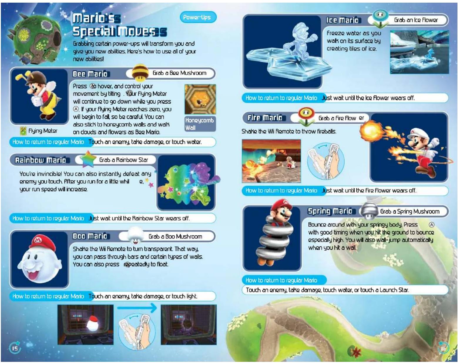 NINTENDO Super Mario Galaxy (Wii) - Ground Pound Press 2 while in midair. - 2