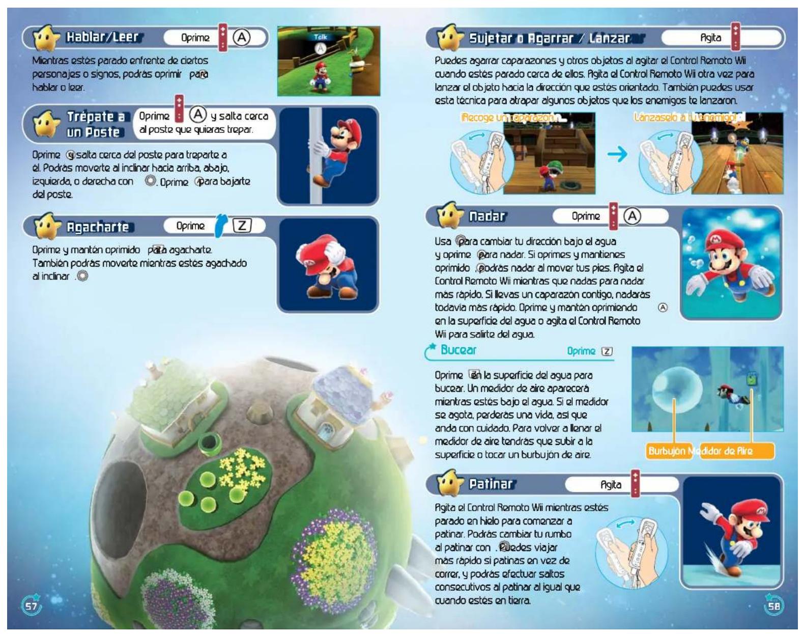 NINTENDO Super Mario Galaxy (Wii) - Sato Bomba Oprime 2 cua - 1