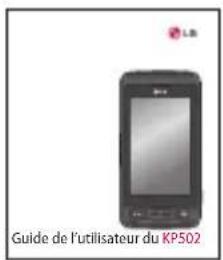 LG KP502 - Guide de l'utilisateur - 1