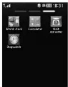 LG T320 - Your menu screen - 3