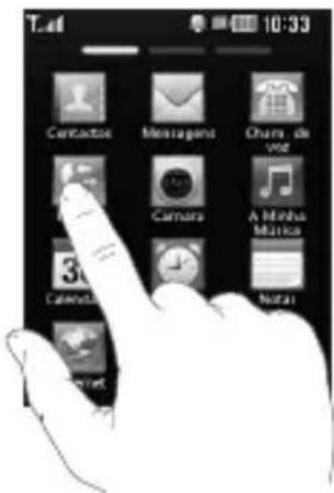 LG T320 - Abrir aplicações - 1