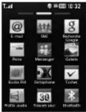 LG T320 - Votrecrande menu - 1