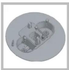HOTPOINT-ARISTON PKL 642 D2IXHAR - 3aimaΦopcyhOK OKpemnX "noDbHnX" KOhΦopok - 2