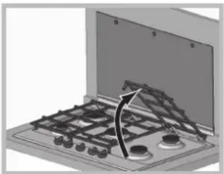 HOTPOINT-ARISTON PKL 642 D2IXHAR - Kochfeldteile reinigen - 1