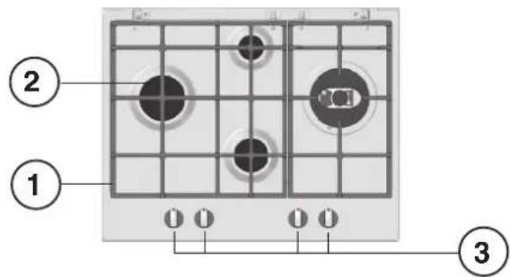 HOTPOINT-ARISTON PKL 642 D2IXHAR - 3araalbHn BnIaJ - 1