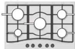 HOTPOINT-ARISTON PKL 752 UIXHA - Conselhos práticos para'utilisation dos queimadores - 1