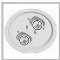 HOTPOINT-ARISTON PKL 752 UIXHA - Vervanging van de spreieers op de brander met Drievoudige vlammenkroon - 2