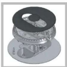 HOTPOINT-ARISTON PKL 752 UIXHA - Remplacement des injecteurs sur le brûleur "deux flammes" indépendantes - 1