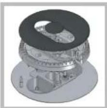 HOTPOINT-ARISTON PKL 752 UIXHA - Het verwangen van de straalpijpjes van de brander met "onafhankelijk dubbele vlamkronen" - 1