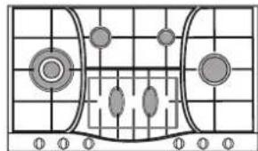 HOTPOINT-ARISTON PHN 962 TSIXHA - Practical Advice on Using the Half Fish-Kettle Burner - 3