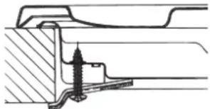 HOTPOINT-ARISTON PHN 962 TSIXHA - Scheme de fixation des crochets - 3