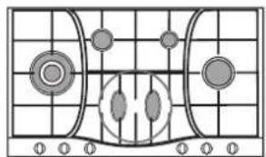 HOTPOINT-ARISTON PHN 962 TSIXHA - Practical Advice on Using the Half Fish-Kettle Burner - 4
