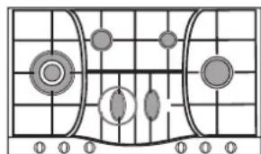 HOTPOINT-ARISTON PHN 962 TSIXHA - Quelques conseils pratiques pour mistréux utiliser les brûleurs centraux "Demi-Poissonnière" - 5
